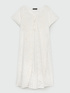 Long broderie anglaise cotton dress image number 4