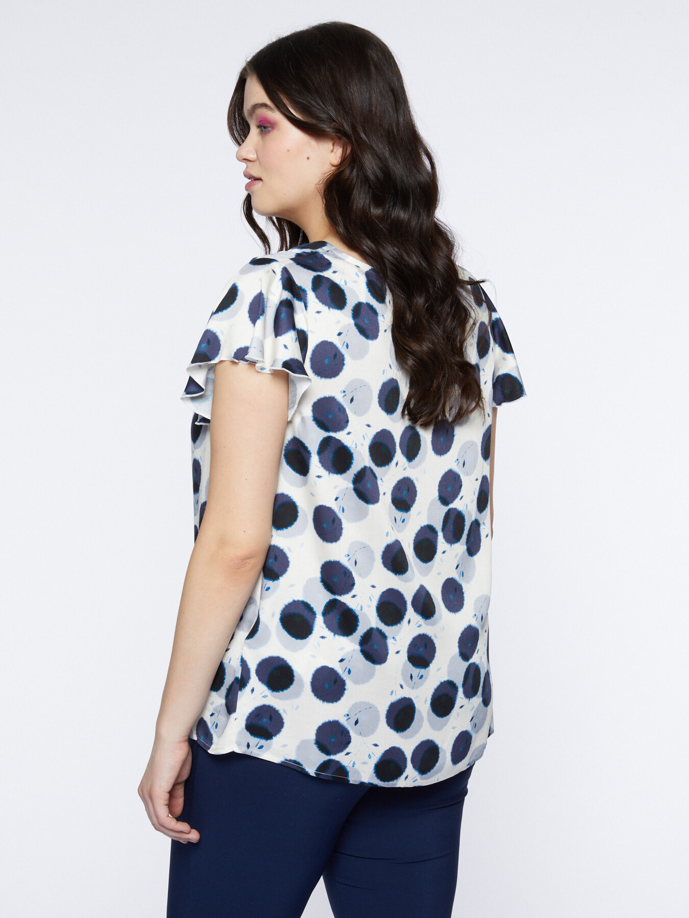 Top a pois image number 1