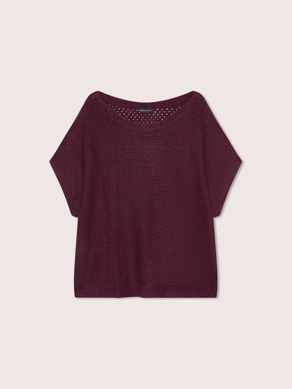 Viscose-blend sweater vest