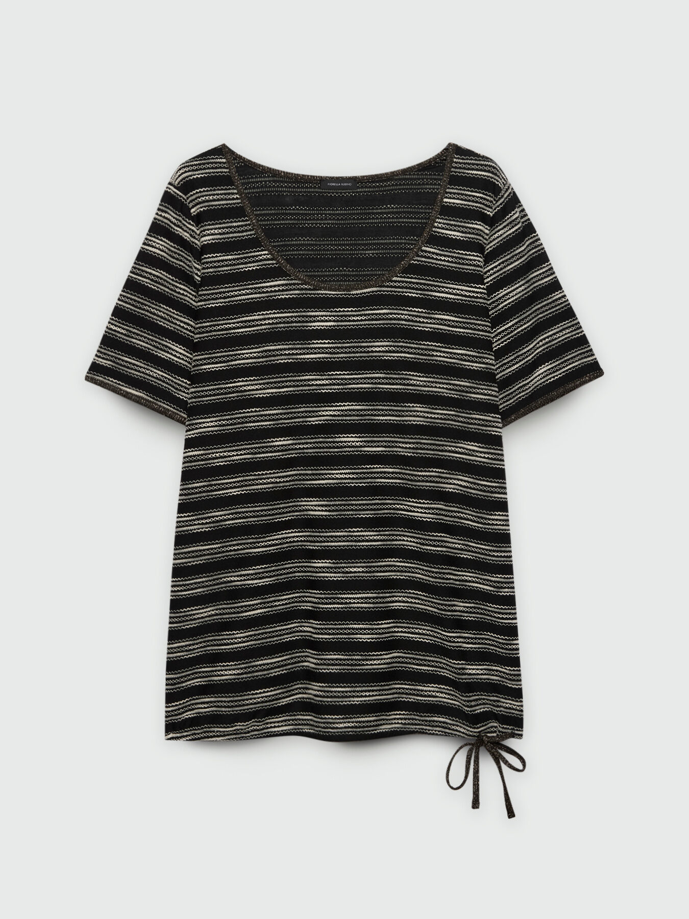 Ethnisches T-Shirt mit Streifen image number 4