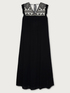 Long dress with ethnic embroidery image number 3