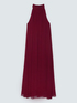 Long Free dress with halter neckline image number 4