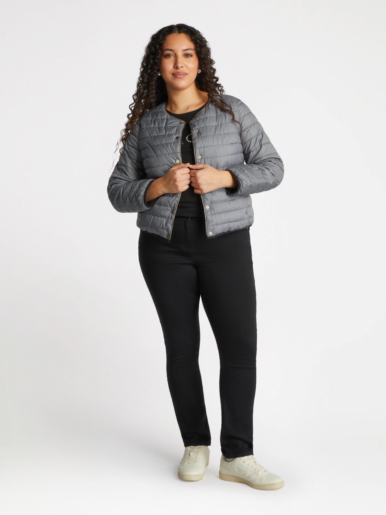 Reversible down jacket with Sorona® Aura padding image number 0