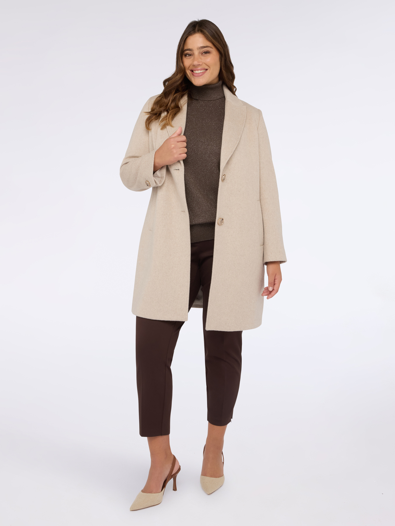 Rollkragenpullover aus Viskose-Mischgewebe image number 3