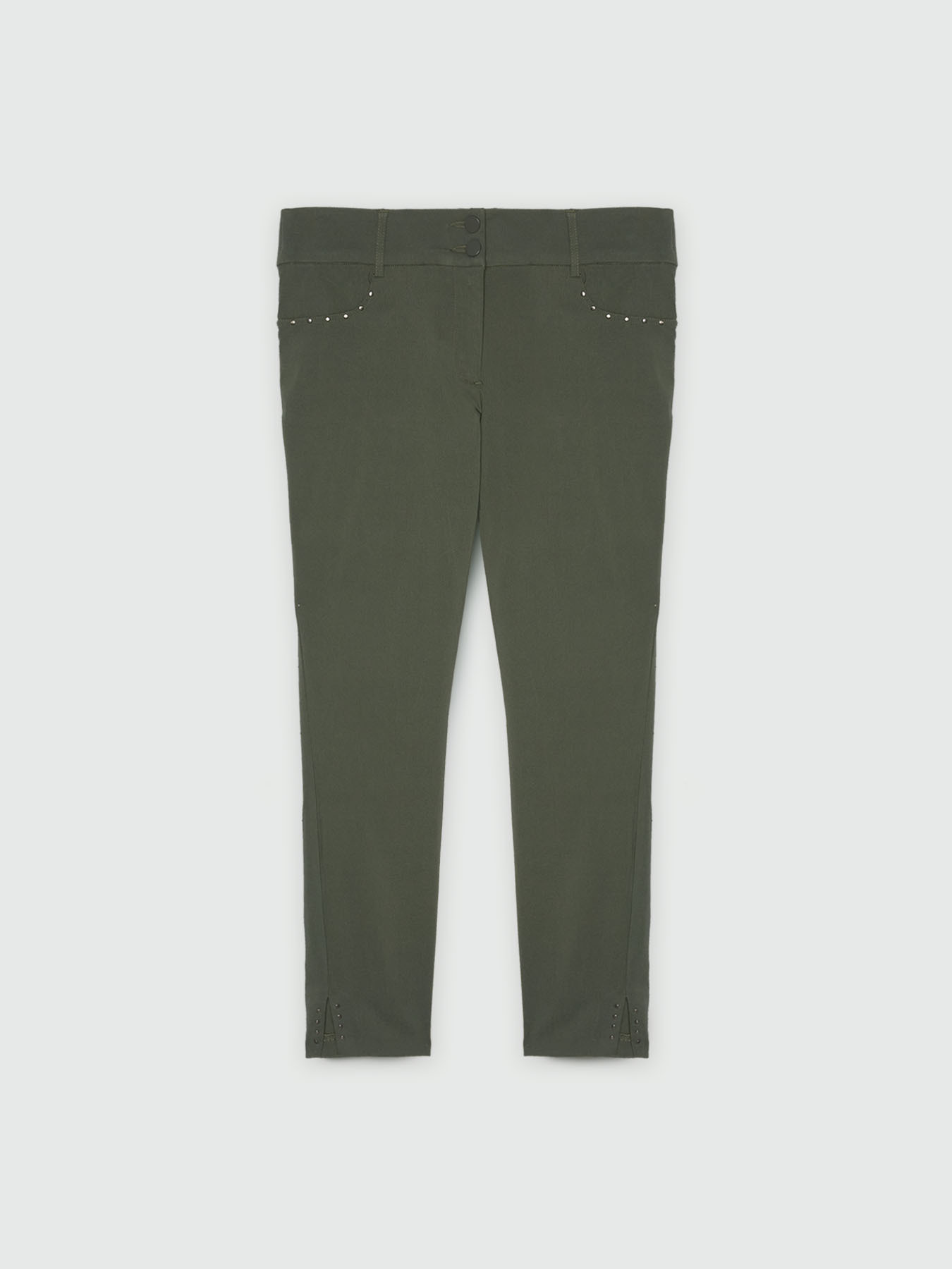 Pantalon skinny en viscose LENZING&trade; ECOVERO&trade; image number 4