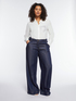 Wide tencel trousers image number 3