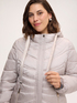 Short wave-quilted puffer jacket image number 2
