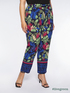 ECOVERO&trade; viscose printed trousers image number 0