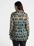 Blusa stampa acquerello quadrifoglio image number 1