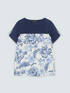 Zweifarbiges T-Shirt aus Baumwollmischung image number 4
