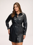 Short shirt dress with belt image number 2
