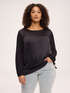 T-shirt bimati&egrave;re en jersey m&eacute;lang&eacute; viscose image number 0