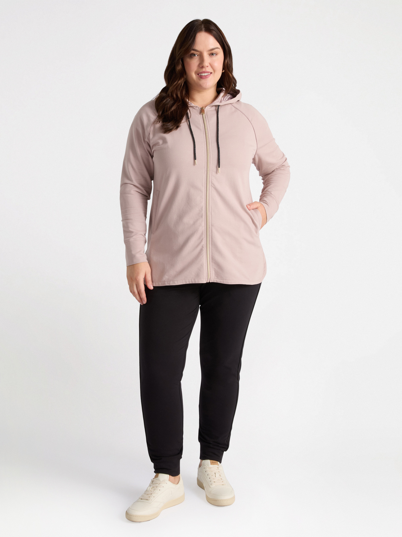 Joggers aus Sweatstoff mit seitlichen Bord&uuml;ren image number 3