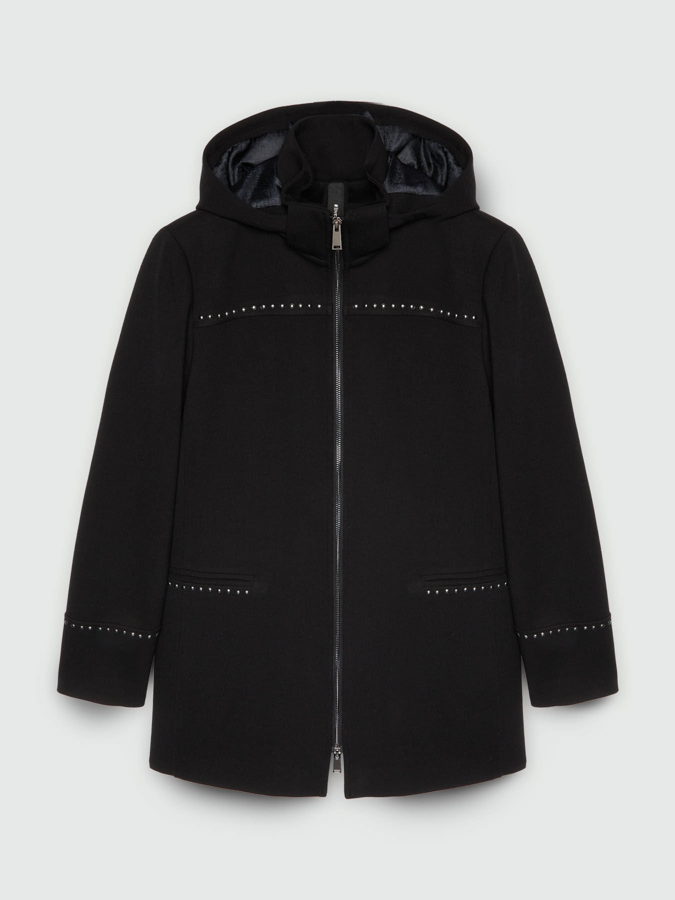 Coat with studs image number 4