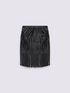 Tube skirt with maxi fringes image number 5