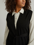 Long waistcoat with belt image number 2