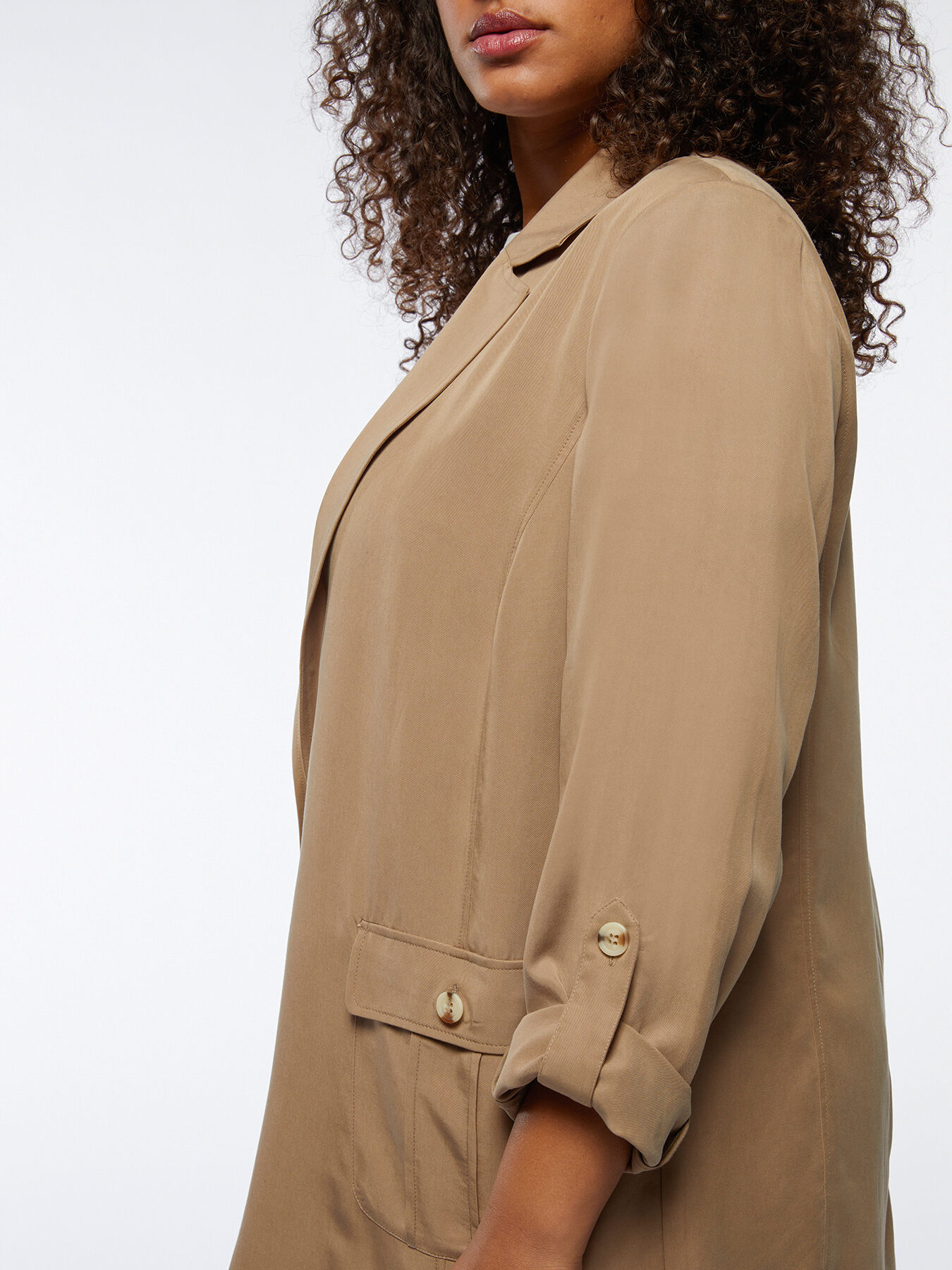 Chaqueta blazer estilo utility image number 4