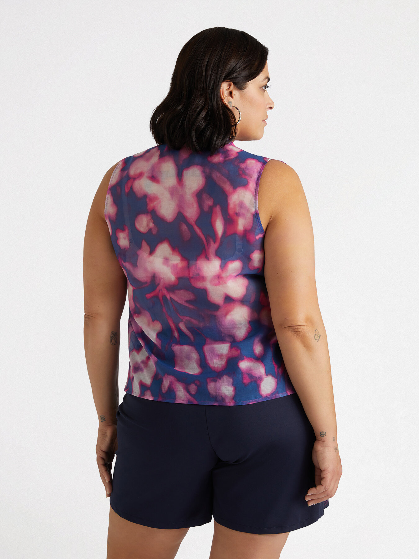 Top imprim&eacute; &agrave; volants image number 1