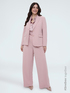Wide Leg Hose aus Stretch-Gewebe image number 0