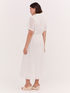 Robe ligne grecque DREAM en broderie anglaise image number 1