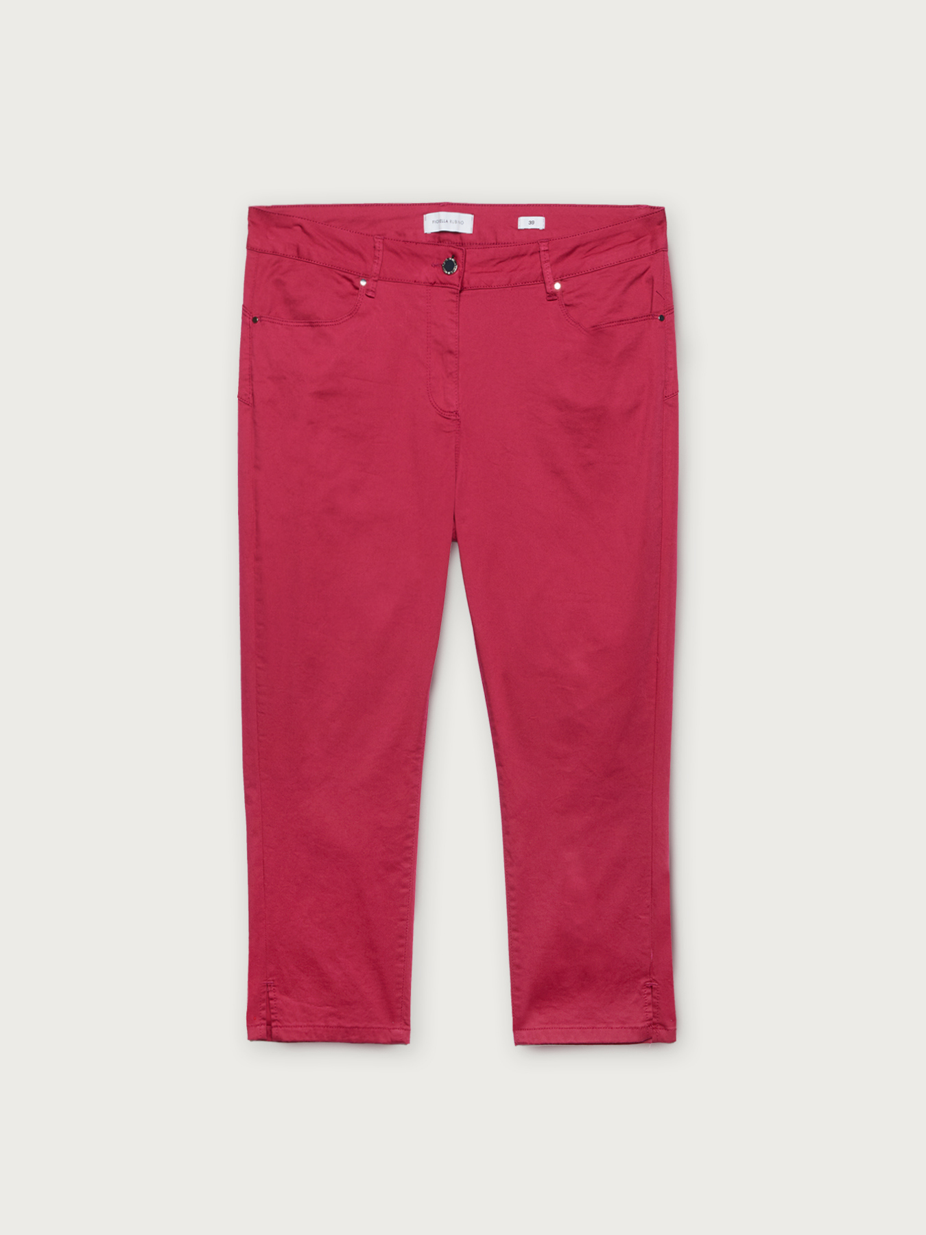 Capri-Hose aus Baumwoll-Stretch image number 3