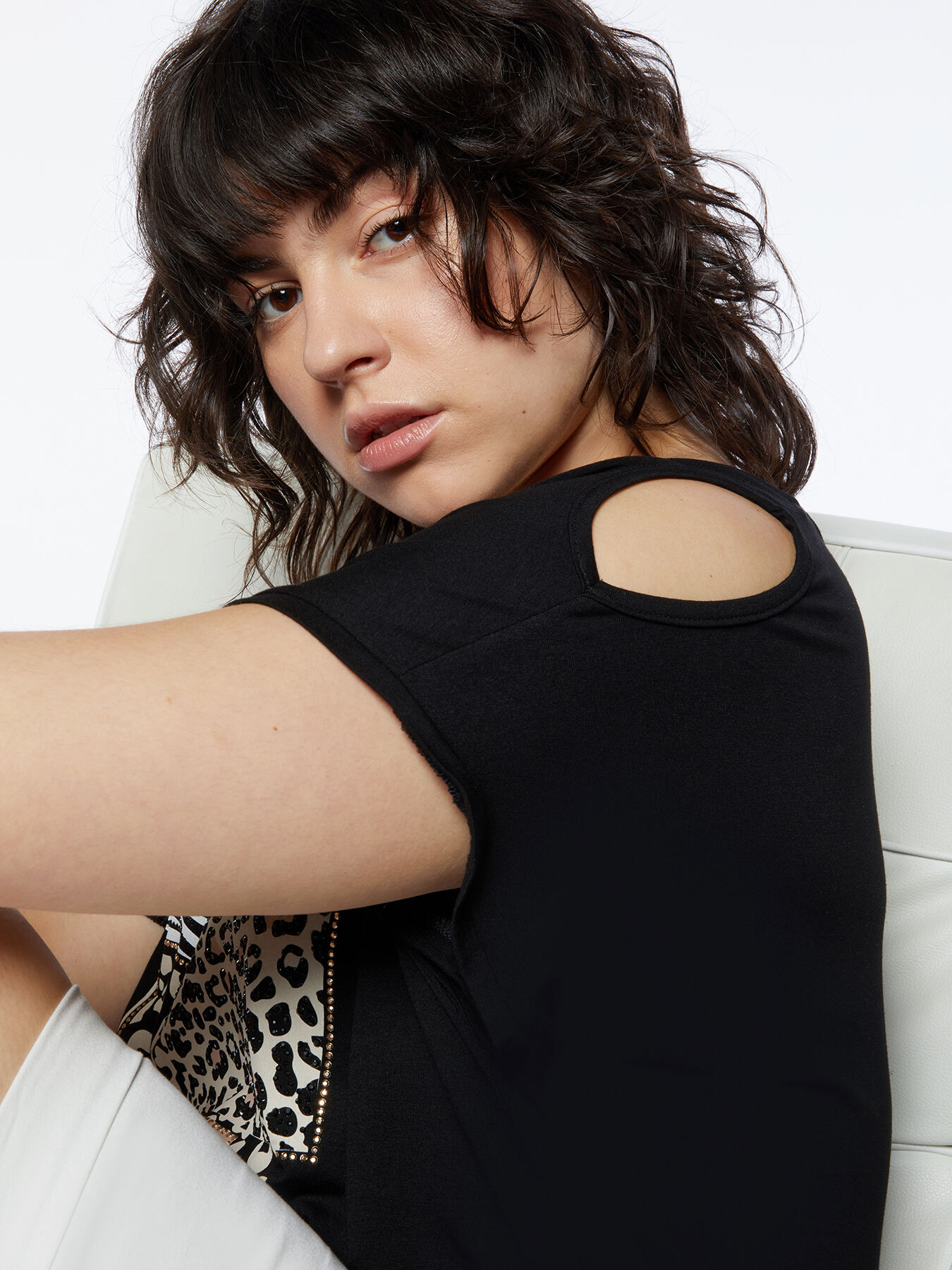 T-Shirt mit Tierdruck image number 3