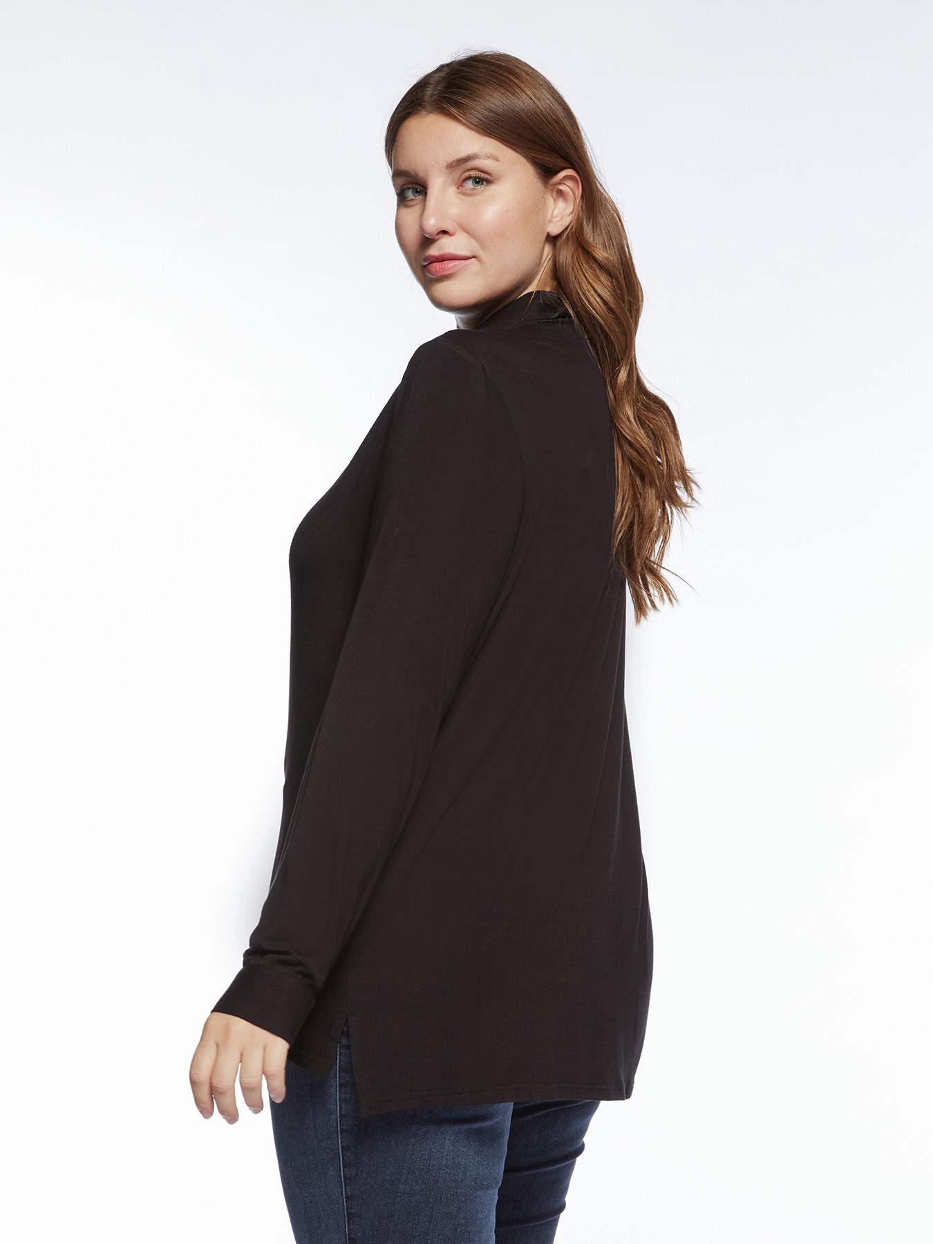 Camicia in jersey image number 1