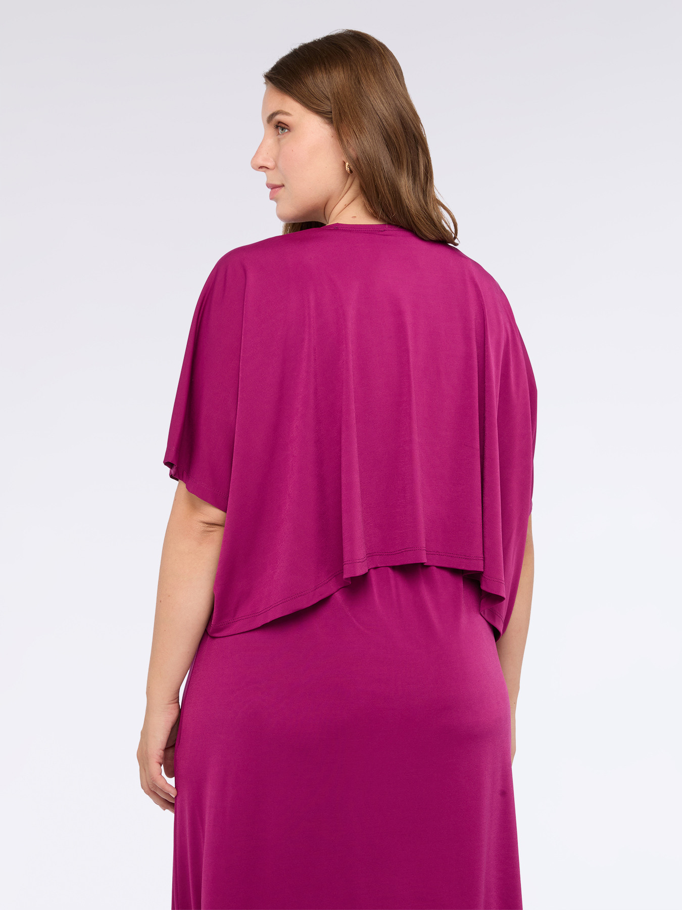Jersey shrug with kimono sleeves image number 1