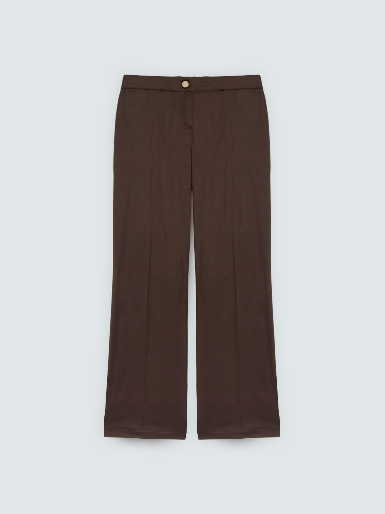 Pantaloni Regular in cotone stretch image number 4
