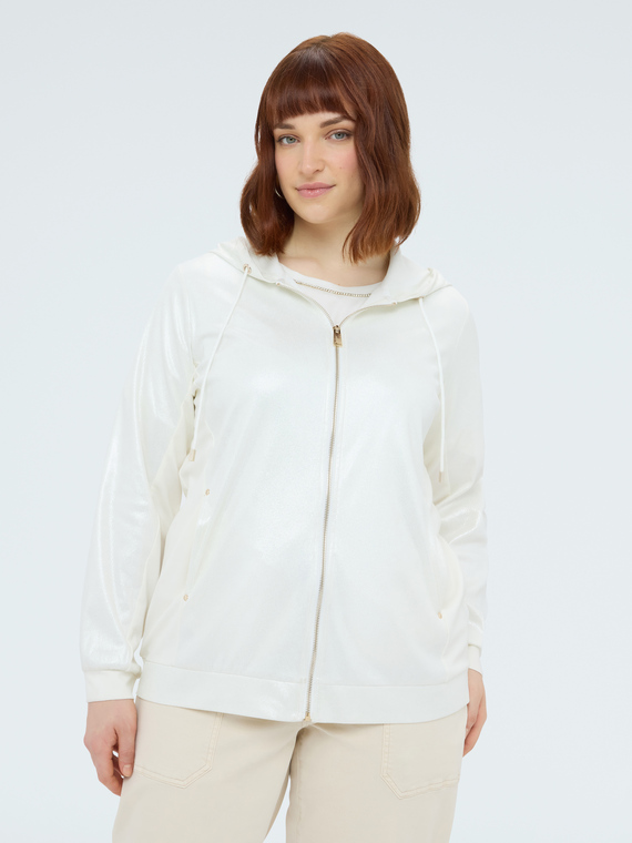 Sudadera de canal&eacute; con capucha