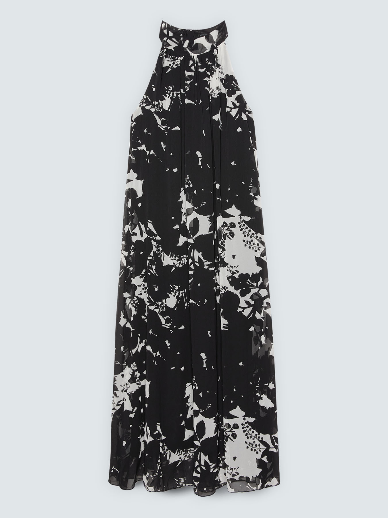 Long Free dress foliage print image number 4