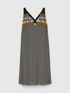 Long dress with tribal print image number 5