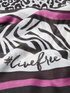 Foulard animalier con loghi image number 1