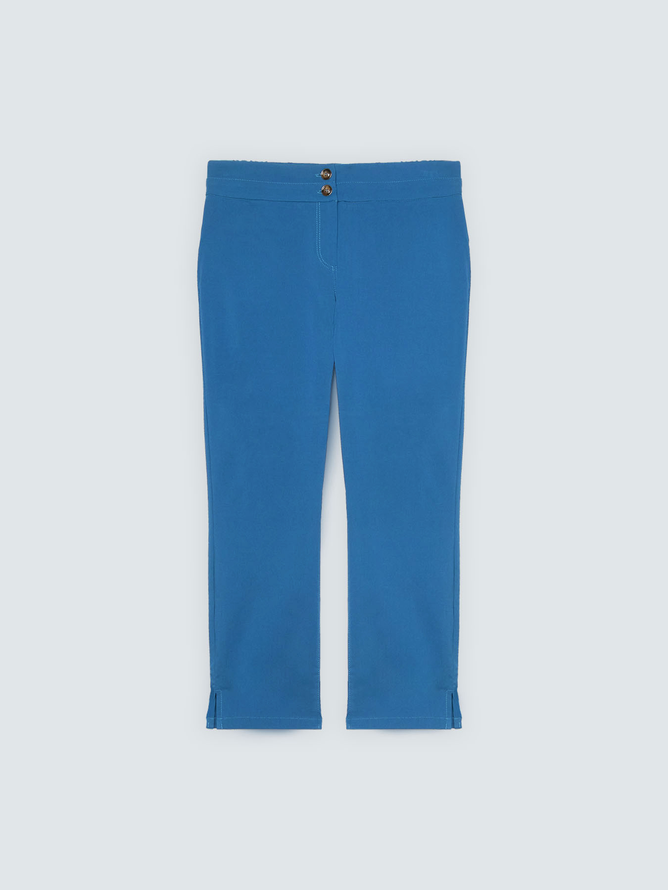 Pantaloni Capri con spacchetti image number 4