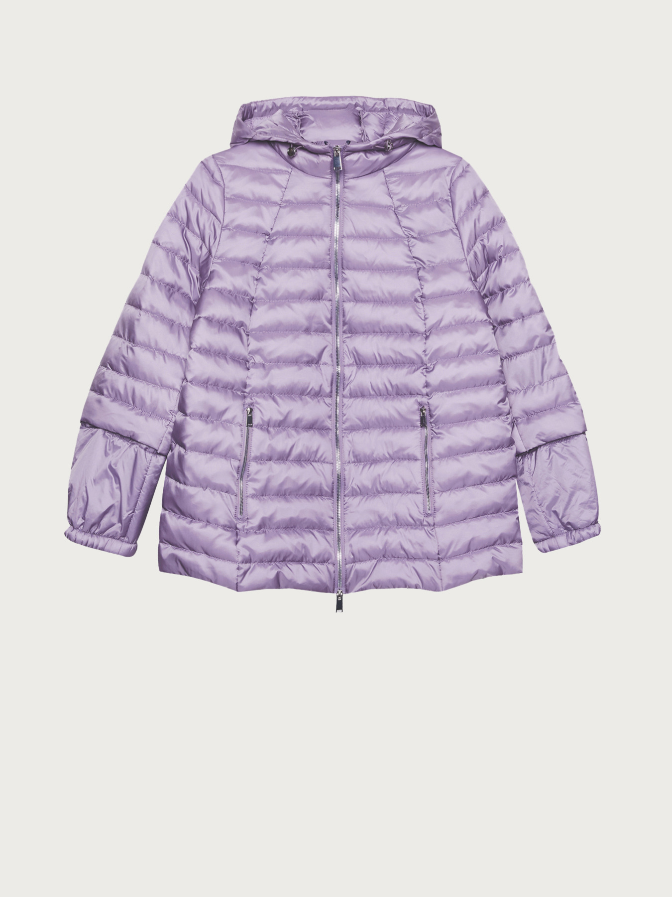 Down jacket with removable sleeves image number 3