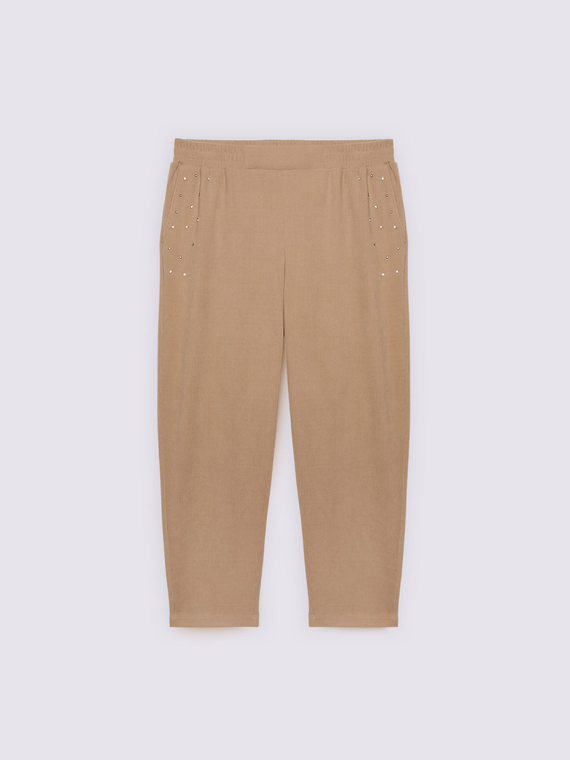 Corduroy jogger pants