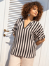 Striped blouse image number 0