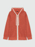 Zippered hoodie cardigan image number 5