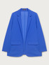 Blazer in tessuto crepe stretch image number 3