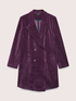 Zweireihiger Mantel aus Cordsamt image number 4