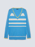 Jersey de rayas con bordes de colores image number 4
