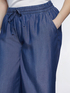 Pantaloni cropped in lyocell image number 2