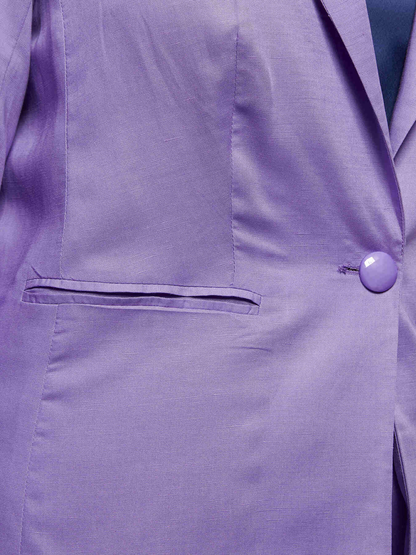 Blazer in misto lino image number 3