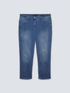 Smeraldo regular fit jeans with rhinestones image number 4