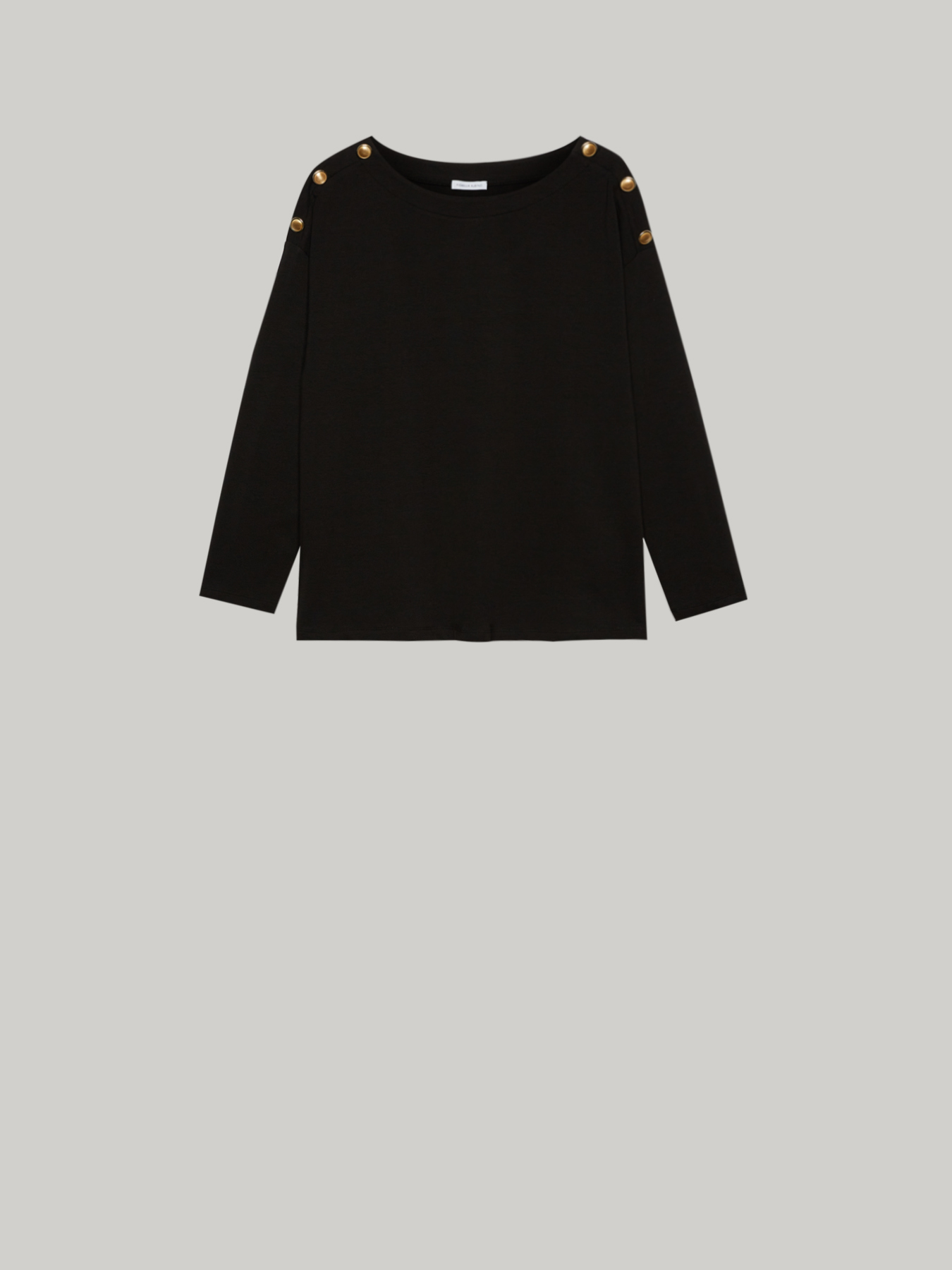 Sudadera con botones en los hombros image number 3