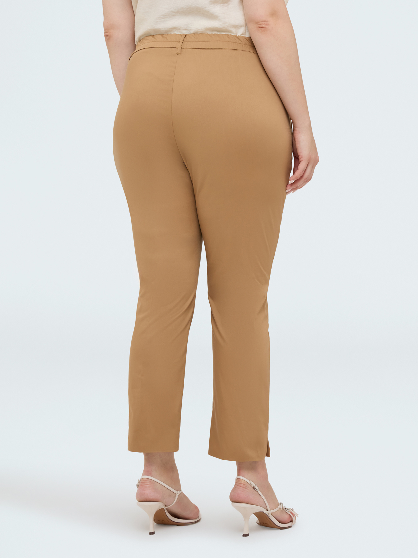 New York stretch cotton trousers image number 1