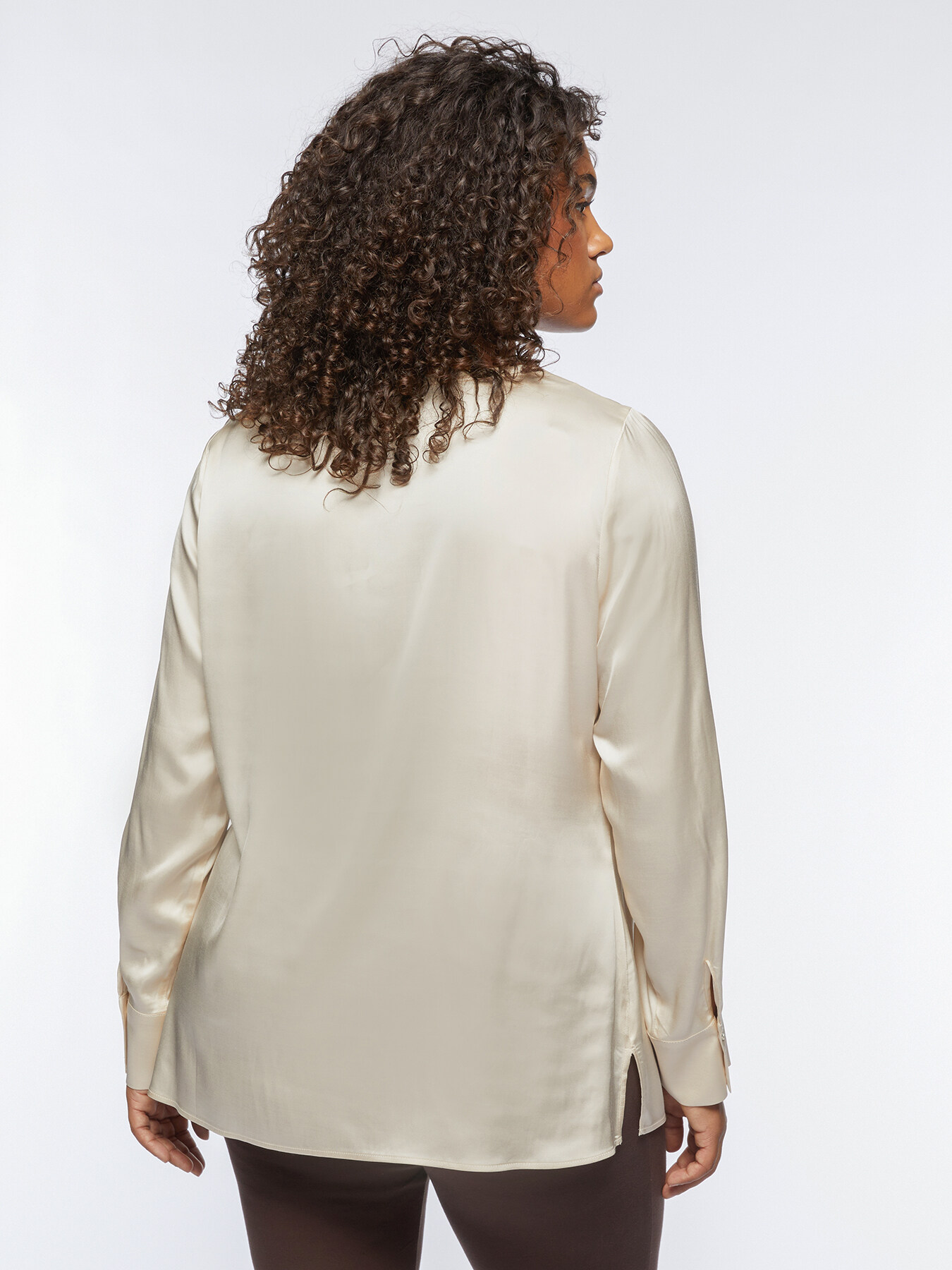 Blusa in viscosa ECOVERO&trade; image number 1