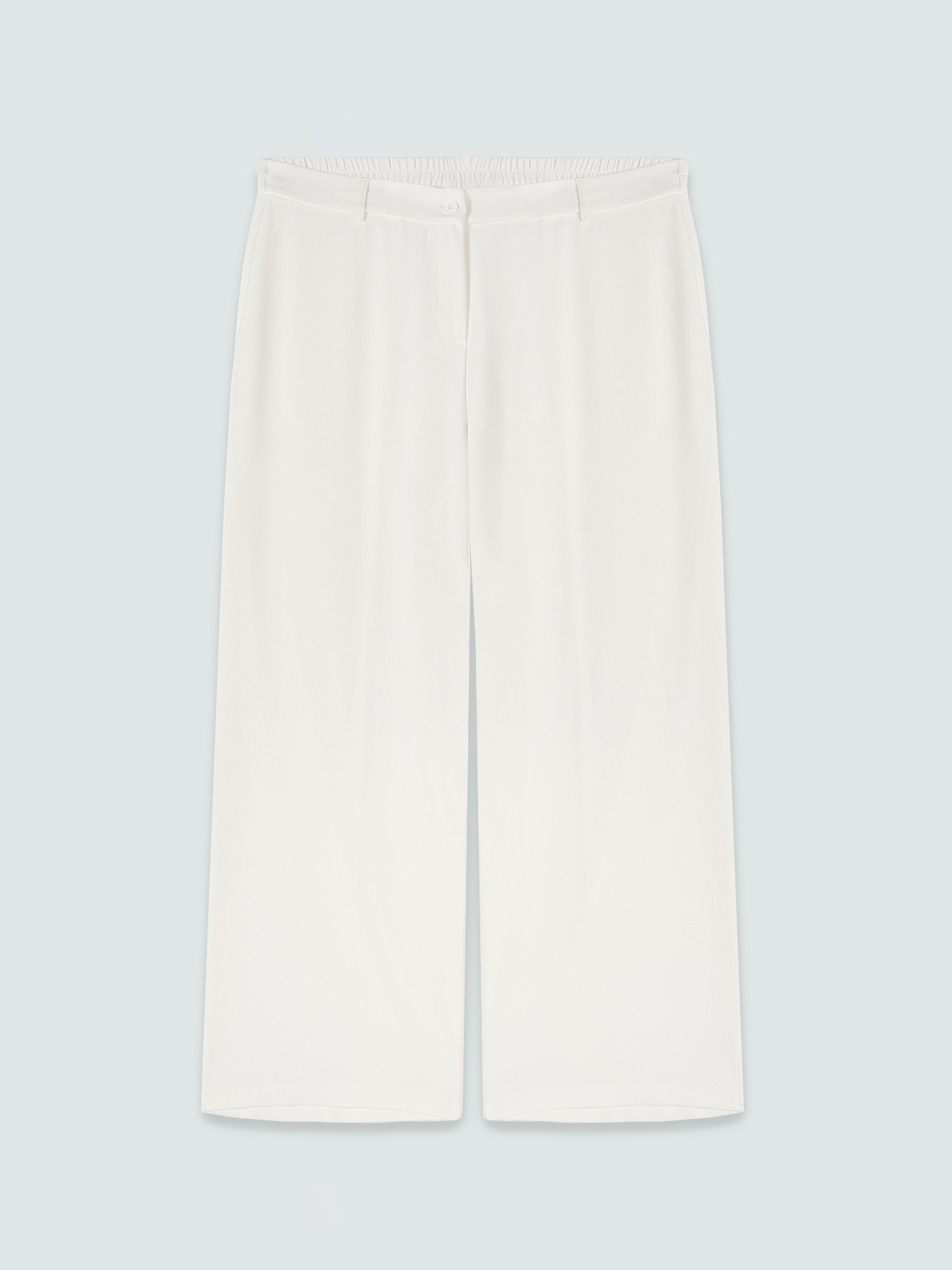 Wide-Leg-Hose aus flie&szlig;endem Stoff image number 4