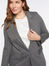 Blazer in tessuto gessato image number 2