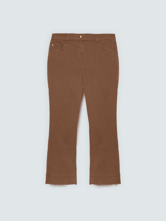 Kick Flare cotton flare pants